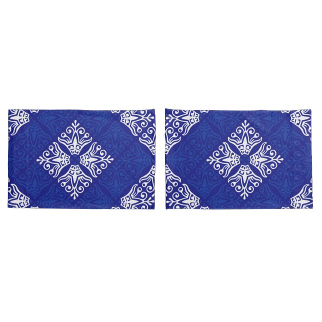 Blue Bandanna Design Pillowcase (Back-Set)