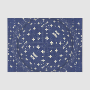 Blue Bandanna Nordic Swedish Tissue Paper