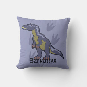 Blue Baryonyx Cushion
