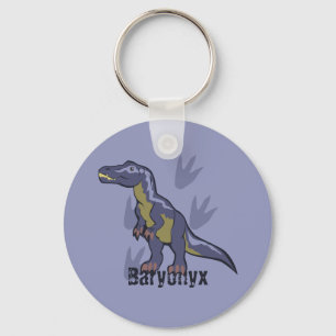 Blue Baryonyx Key Ring