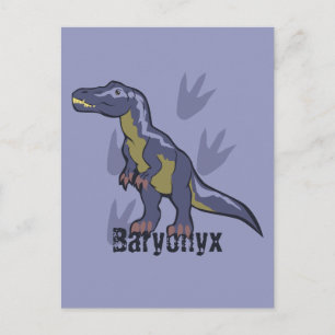 Blue Baryonyx Postcard