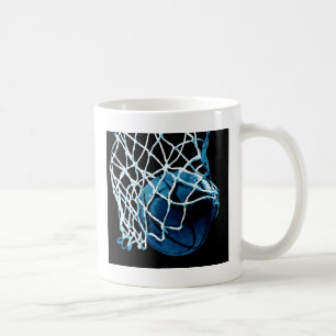 Blue Basketball Coffee Mug