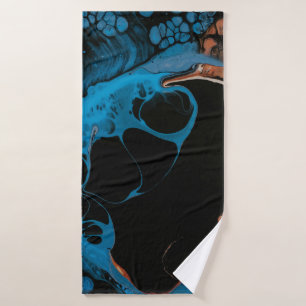 Blue Bath Towel