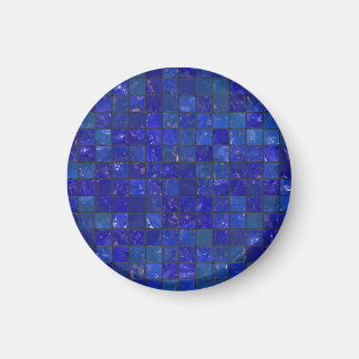 Blue Bathroom Tiles Magnet