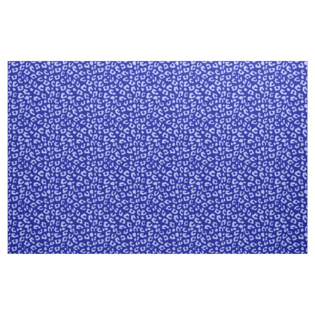Blue Batik Leopard - fabric (Fat Quarter)