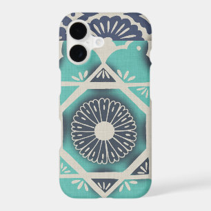 Blue Batik Tile II