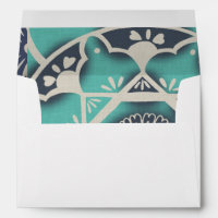 Blue Batik Tile II