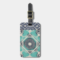 Blue Batik Tile II