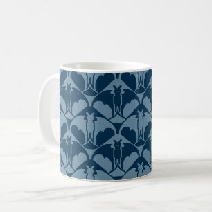 Blue Batty Coffee Mug