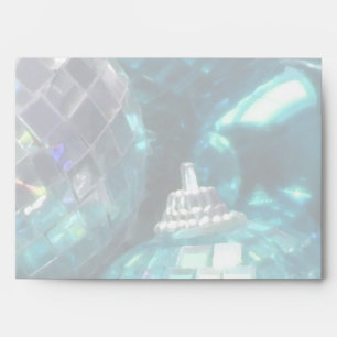 Blue Baubles envelope pale