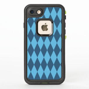 Blue Bavaria Rhombus Flag Pattern