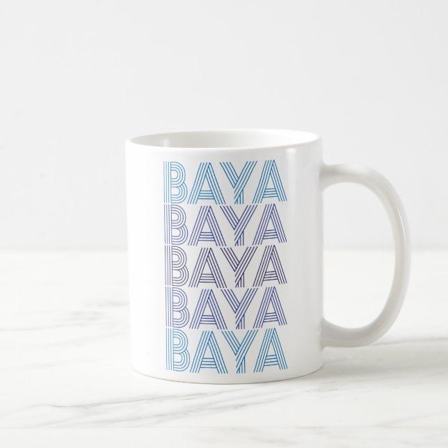 Blue Bayas Mug (Right)