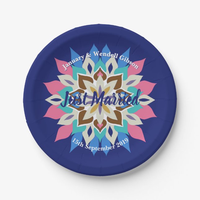 Blue Bayou 7-inch Paper Plates (Front)