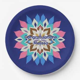 Blue Bayou 9 inch Paper Plates
