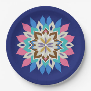 Blue Bayou 9 inch Paper Plates