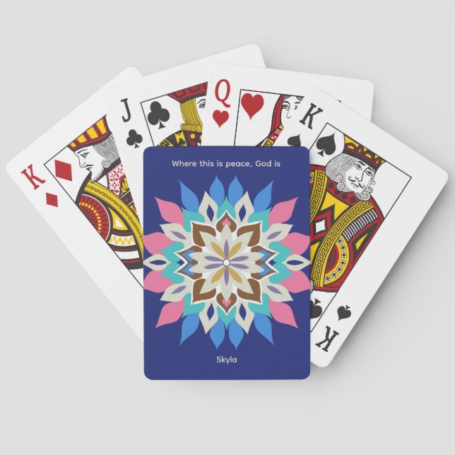 Blue Bayou Deluxe Playing Cards (Back)