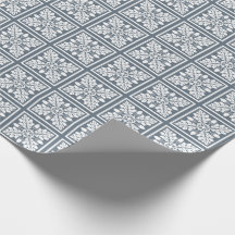Blue Bayoux Acorn and Leaf Tile Design