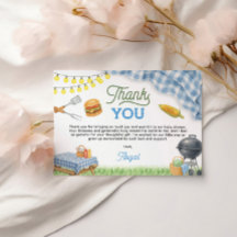 Blue BBQ Baby Shower 5x3.5