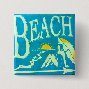 blue beach button