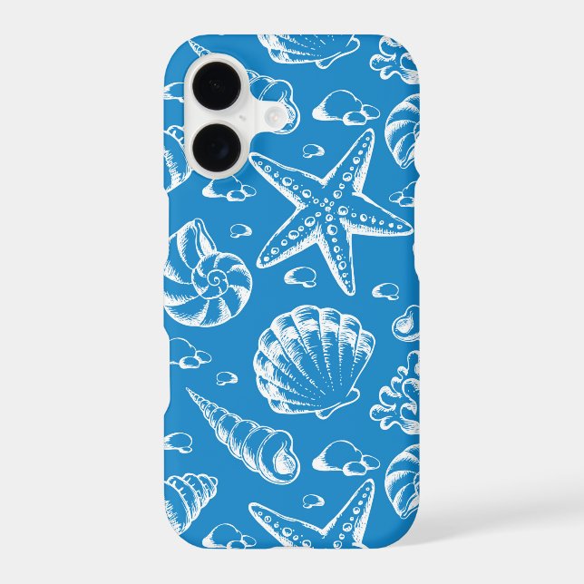 Blue Beach Pattern (Back)