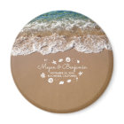 Blue Beach Sea waves and Ocean Treasures Wedding