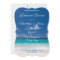 Blue Beach Wedding Rehearsal Dinner Invitations
