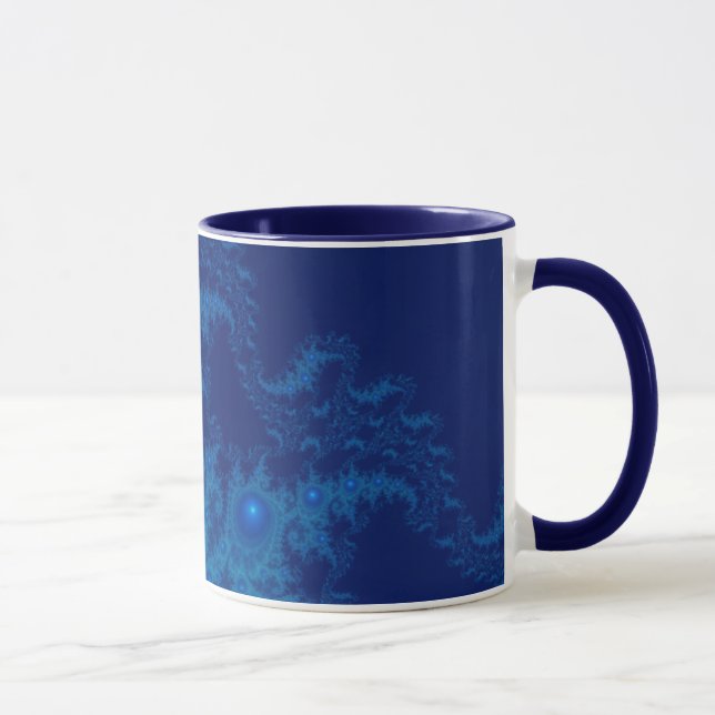 Blue Beads Mug (Right)