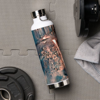 Blue Beam Water Bottle