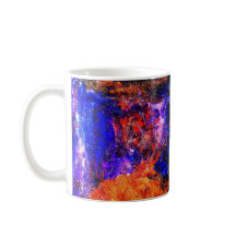 Blue Beast Running Fire