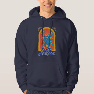 Blue Beetle Scarab Talavera Graphic Hoodie