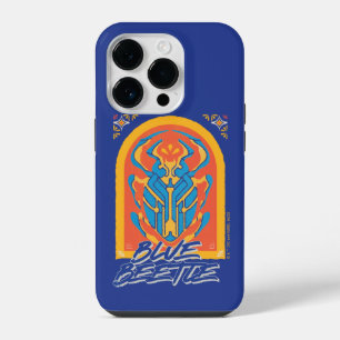 Blue Beetle Scarab Talavera Graphic iPhone 14 Pro Case