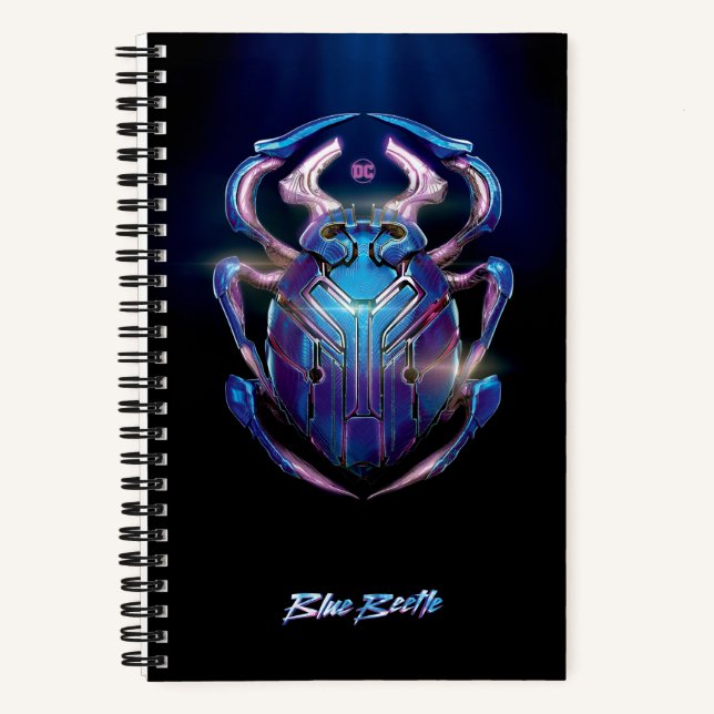 Blue Beetle Scarab Theatrical Poster Notebook (Front)