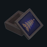 Blue Bell Christmas Tree Keepsake Box<br><div class="desc">Keepsake memory boxes bring together those precious gifts, mementos & souvenirs as a memory of a particular person, place or time. Wooden keepsake boxes are a beautiful way to store those special medals, letters, dog tags, family heirloom, coins, loose change, awards, jewellery or baby teeth. Boxes are an attractive container...</div>