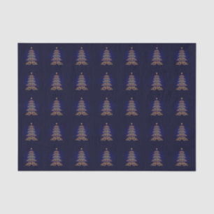 Blue Bell Christmas Tree Tissue Paper