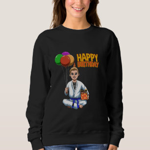 Blue Belt Brazilian Jiu-Jitsu Birthday - BJJ Gift Sweatshirt