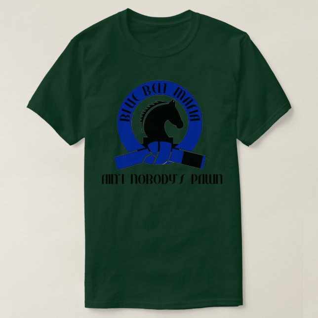 Blue Belt Mafia T-Shirt (Design Front)