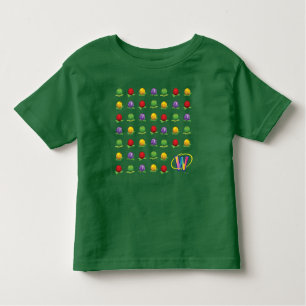 Blue Berry Pattern Toddler T-Shirt