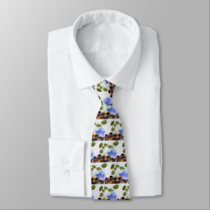 Blue Betta Fish Tie