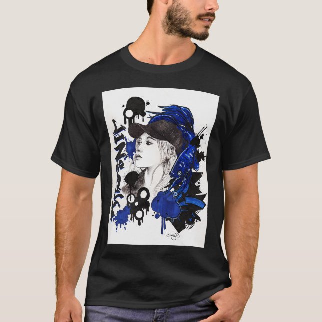 Blue Betta T-Shirt (Front)