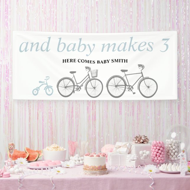 Blue Bicycle Banner (Party)