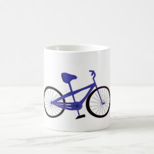 Blue Bicycle Coffee Mug