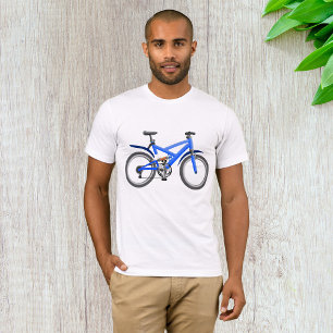 Blue Bicycle Mens T-Shirt