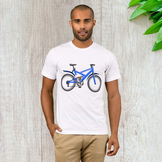 Blue Bicycle Mens T-Shirt (Creator Uploaded)