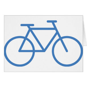 blue bike icon bicycle cylce