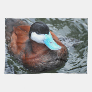 Blue Billed Duck Kitchen Towel