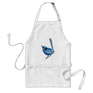 Blue Bird Apron
