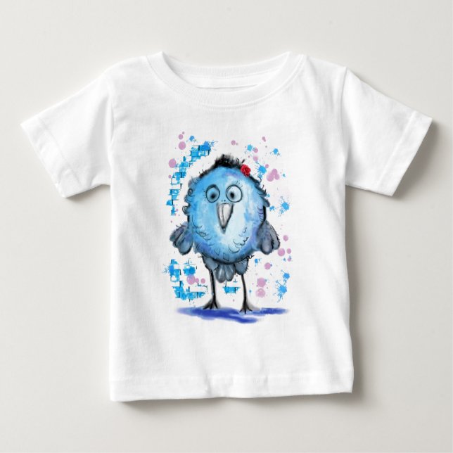 Blue Bird Baby T-Shirt (Front)