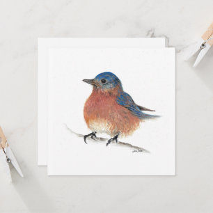 Blue Bird Card