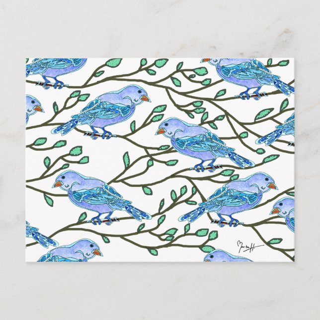 Blue Bird Conference Postcard (Front)