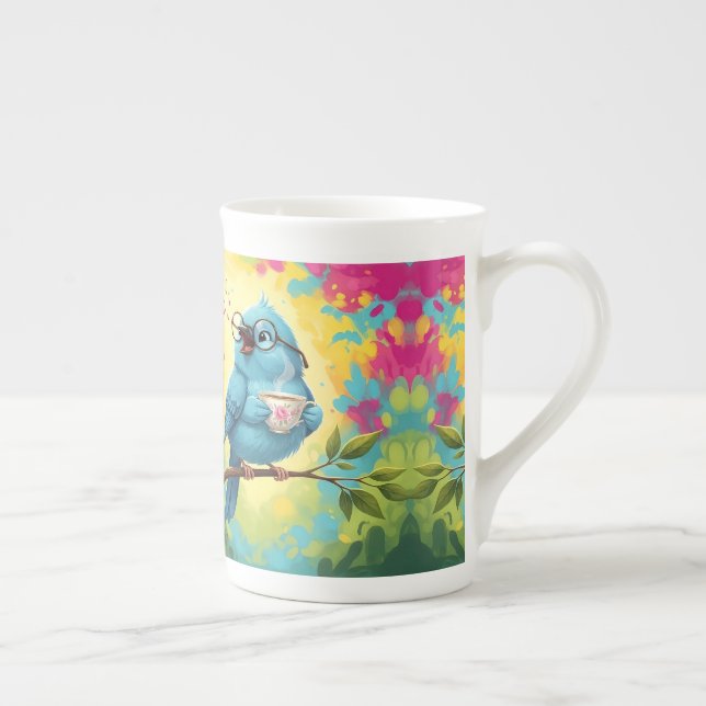   Blue Bird Cozy Specialty Mug (Right)
